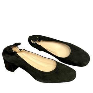 Everlane suede heels